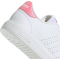 adidas Advantage Base 2.0 Sneaker Kinder ID3886 - cloud white/bliss pink/core black 36