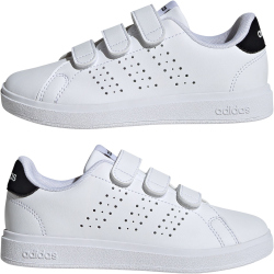 adidas Advantage Base 2.0 Sneaker Kinder IH8122 - cloud white/cloud white/core black 28.5