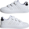 adidas Advantage Base 2.0 Sneaker Kinder IH8122 - cloud white/cloud white/core black 28.5