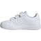 adidas Advantage Base 2.0 Sneaker Kinder IE9020 - cloud white/cloud white/grey one 28.5