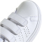 adidas Advantage Base 2.0 Sneaker Kinder IE9020 - cloud white/cloud white/grey one 28.5