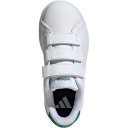 adidas Sportswear Advantage Base 2.0 Sneaker Kinder 01F7 - ftwwht/ftwwht/green 28