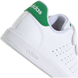 adidas Sportswear Advantage Base 2.0 Sneaker Kinder 01F7 - ftwwht/ftwwht/green 28
