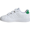 adidas Advantage Base 2.0 Sneaker Kinder IE9019 - cloud white/cloud white/green 28