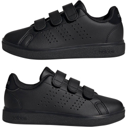 adidas Advantage Base 2.0 Sneaker Kinder IE9018 - core black/core black/grey six 28.5