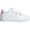adidas Advantage Base 2.0 Sneaker Kinder ID1305 - cloud white/bliss pink/core black 28.5