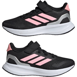 adidas Sportswear Runfalcon 5 Sneaker Kinder A0QM - cblack/pinspa/silvmt 31