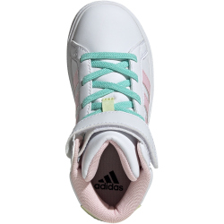 adidas Sportswear Grand Court Mid-Top Sneaker Kinder 01F7 - ftwwht/clpink/iceyel 28