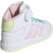 adidas Sportswear Grand Court Mid-Top Sneaker Kinder 01F7 - ftwwht/clpink/iceyel 28