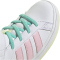 adidas Sportswear Grand Court Mid-Top Sneaker Kinder 01F7 - ftwwht/clpink/iceyel 31