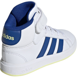 adidas Sportswear Grand Court Mid-Top Sneaker Kinder 01F7 - ftwwht/royblu/iceyel 31
