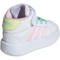 adidas Sportswear Grand Court Mid-Top Sneaker Kinder 01F7 - ftwwht/clpink/iceyel 19
