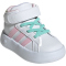 adidas Sportswear Grand Court Mid-Top Sneaker Kinder 01F7 - ftwwht/clpink/iceyel 24