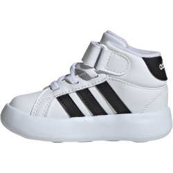 adidas Sportswear Grand Court Mid-Top Sneaker Kinder 01F7 - ftwwht/cblack/ftwwht 24