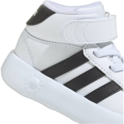 adidas Sportswear Grand Court Mid-Top Sneaker Kinder 01F7 - ftwwht/cblack/ftwwht 24