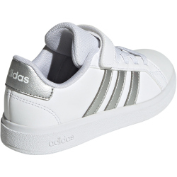 adidas Sportswear Grand Court 2.0 Sneaker Kinder 01F7 - ftwwht/msilve/ftwwht 28