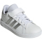 adidas Grand Court 2.0 Sneaker Kinder IH5532 - cloud white/matte silver/cloud white 34