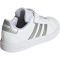 adidas Grand Court 2.0 Sneaker Kinder IH5532 - cloud white/matte silver/cloud white 34