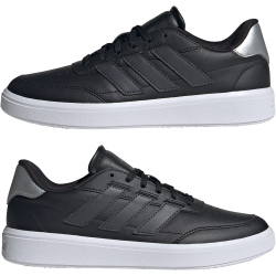 adidas Courtblock Sneaker Damen A0QM - cblack/carbon/silvmt 38 2/3
