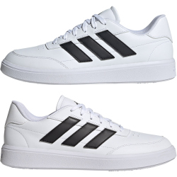 adidas Courtblock Sneaker Herren 01F7 - ftwwht/cblack/ftwwht 41 1/3