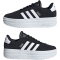adidas VL Court Bold Plateau Sneaker Kinder IH4777 - core black/cloud white/cloud white 36