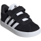 adidas VL Court 3.0 Sneaker Kinder ID9158 - core black/cloud white/core black 23