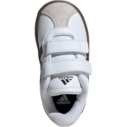 adidas VL Court 3.0 Sneaker Kinder ID9157 - cloud white/core black/grey one 25.5