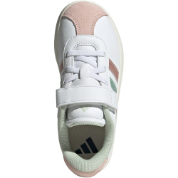 adidas Sportswear VL Court 3.0 Sneaker Kinder 01F7 - ftwwht/lingrn/sapime 35
