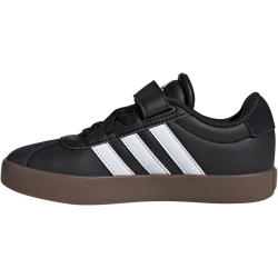 adidas VL Court 3.0 Sneaker Kinder ID9154 - core black/cloud white/core black 28