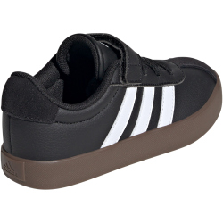 adidas VL Court 3.0 Sneaker Kinder ID9154 - core black/cloud white/core black 28