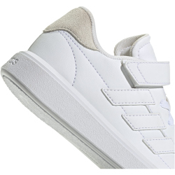 adidas Courtblock Sneaker Kinder ID6507 - cloud white/cloud white/cloud white 32