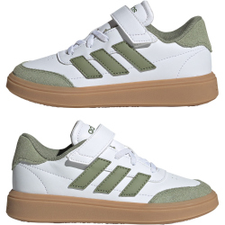 adidas Sportswear Courtblock Sneaker Kinder 01F7 - ftwwht/tengrn/gum3 29