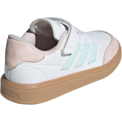 adidas Courtblock Sneaker Kinder ID6503 - cloud white/halo mint/almost pink 29