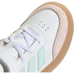 adidas Courtblock Sneaker Kinder ID6503 - cloud white/halo mint/almost pink 29