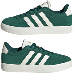 adidas VL Court 3.0 Sneaker Kinder ID6309 - collegiate green/off white/gold met. 36 2/3