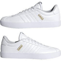 adidas VL Court 3.0 Sneaker Herren JI1440 - cloud white/cloud white/gold met. 37 1/3