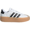 adidas VL Court Bold Plateau Sneaker Damen IH3083 - cloud white/core black/wonder beige 38 2/3