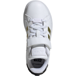 adidas Sportswear Star Wars Grand Court 2.0 Sneaker Kinder 01F7 - ftwwht/goldmt/cblack 33