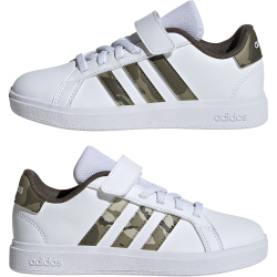 adidas Sportswear Grand Court 2.0 Sneaker Kinder 01F7 - ftwwht/olistr/shaoli 28