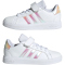 adidas Grand Court 2.0 Sneaker Kinder IE3851 - cloud white/iridescent/cloud white 28
