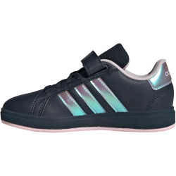 adidas Grand Court 2.0 Sneaker Kinder IE3850 - aurora ink/iridescent/clear pink 28
