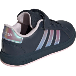 adidas Grand Court 2.0 Sneaker Kinder IE3850 - aurora ink/iridescent/clear pink 28