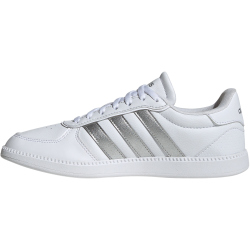 adidas Breaknet Sleek Sneaker Damen JI3527 - cloud white/silver met./cloud white 41 1/3