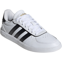 adidas Breaknet Sleek Sneaker Damen IH5426 - cloud white/core black/gold met. 41 1/3