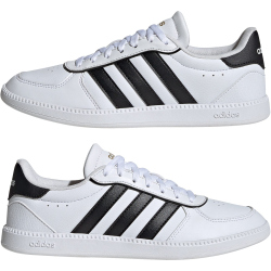 adidas Breaknet Sleek Sneaker Damen IH5426 - cloud white/core black/gold met. 41 1/3