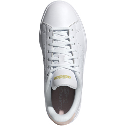 adidas Advantage 2.0 Sneaker Damen IF1660 - cloud white/putty mauve/gold met. 38