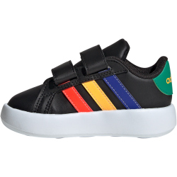 adidas Grand Court 2.0 Sneaker Kinder A0QM - cblack/lucblu/cougrn 26