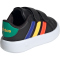 adidas Grand Court 2.0 Sneaker Kinder A0QM - cblack/lucblu/cougrn 26