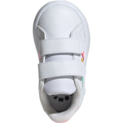 adidas Grand Court 2.0 Sneaker Kinder 01F7 - ftwwht/pulmin/beampk 25