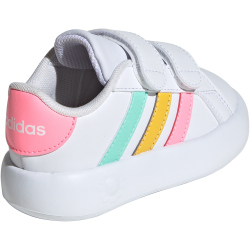 adidas Grand Court 2.0 Sneaker Kinder 01F7 - ftwwht/pulmin/beampk 25
